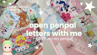 open penpal letters with me 🍈🎐// ft. esr gear