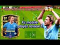 New tots de bruyne is the best cam in fc mobile!!? Player review