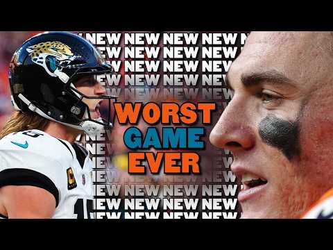 I Forgot What a New NEW WORST GAME Felt Like: Broncos v Jaguars