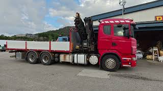 Scania G480 *6x2 *HIAB 422 + WINCH *REACH 22.7m cami&oacute;n caja abierta | Imagen 4 - Autoline