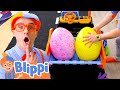 Blippi S Hunts For Dino Eggs Blippi S Stories And Adventures For Kids Moonbug Kids
