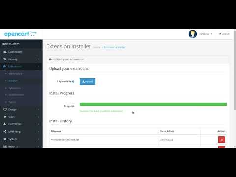 Print Shopping Cart Items Installation