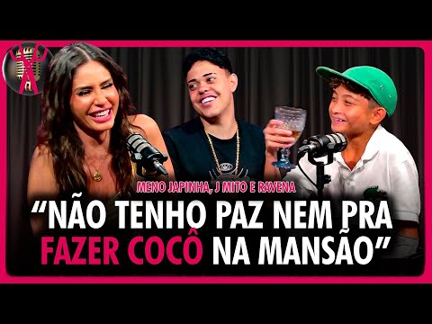 "O MENO JAPINHA, QUANDO PEGA PRA ENCHER O SACO, NÃO DÁ" - MC MENO JAPINHA, J MITO  E RAVENA