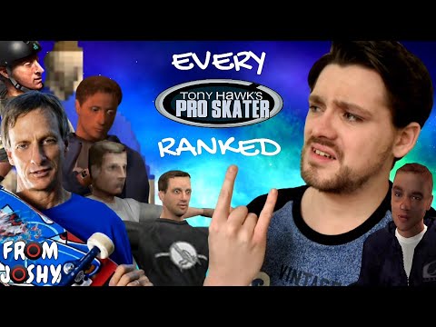 Ranking All 44 Tony Hawk Games - From Joshy