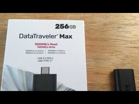 Kingstonas | USB 3.2 atmintinė | DataTraveler MAX | 256 GB | USB 3.2 video