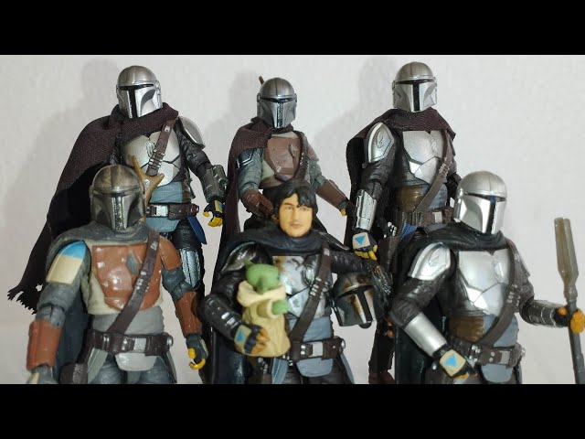 Vídeo relacionado con Star Wars MixMashers, Mandaloriano y Grogu, Set de Figuras Mix-and-Match Deluxe y Accesorios