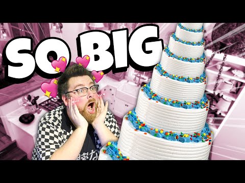 Baking the TALLEST cake - TryHards