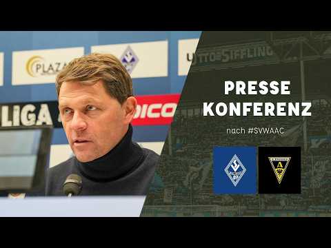 3rd League | Matchday 26 | SV Waldhof - Alemannia Aachen | Post-match press conference