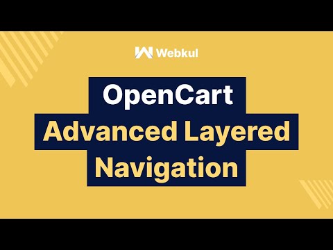Opencart Advanced Layered Navigation