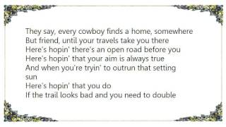 Kathy Mattea - Here&#39;s Hopin&#39; Lyrics