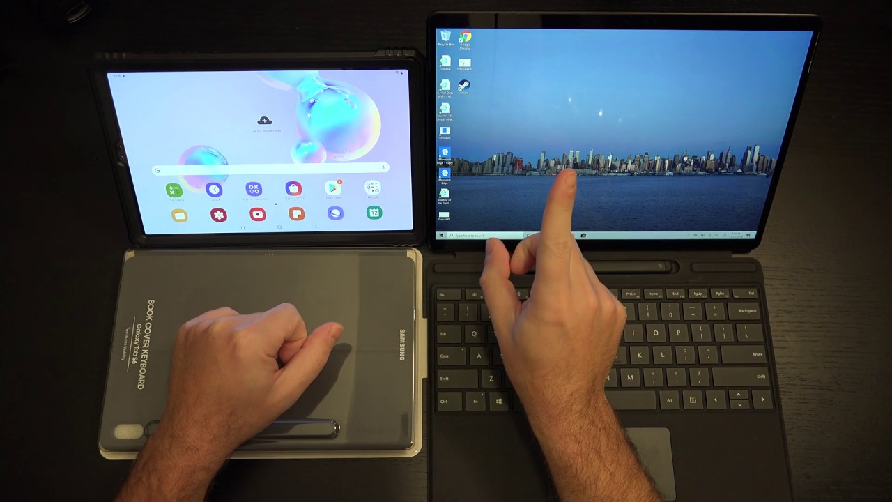 Microsoft Surface Pro X vs Samsung Galaxy Tab S6