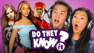 DO TEENS KNOW 2000s MUSIC? (REACT: Do They Know It?)
