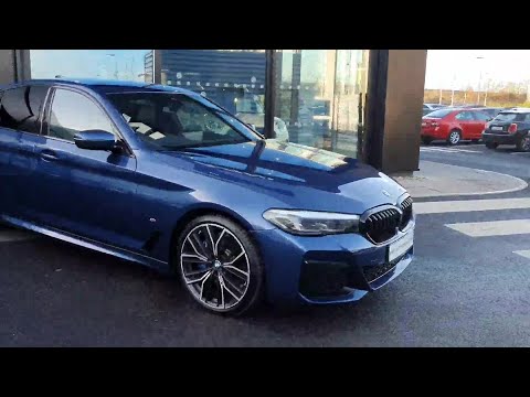 YH21XVU - 2021 BMW 5 Series 520d M Sport Saloon 63,800