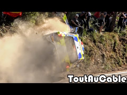 🇪🇸 WRC & ERC - Best-of Rally RACC Catalunya Spain 2022 - Crashes & Mistakes by ToutAuCable