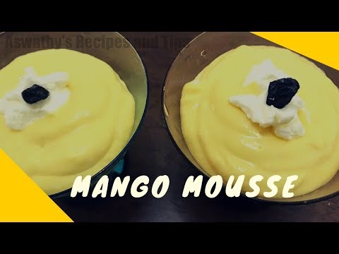 Delicious Mango Mousse Recipe | മാങ്ങ കൊണ്ട് മൂസ് അഥവാ ക്രീം എങ്ങനെ ഉണ്ടാക്കാമെന്ന് നോക്കാം