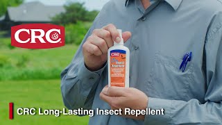 CRC Long Lasting Insect Repellent. DEET Free. Effective for Up to 14 Hours.