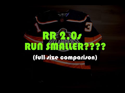 Do Reverse Retro 2.0 Jerseys Fit Smaller??? - Sizing break down of all Adidas NHL Hockey Jerseys