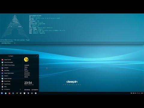 Deepin - Testing my archlinux deepin build with installer