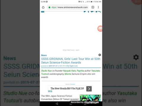 SSSS. GRIDMAN, Girls' Last Tour Win at 50th Seiun Science-Fiction Awards