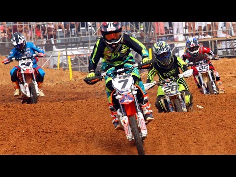 Campeonato Catarinense de Motocross - Disputa intensa na 65cc em Itapema SC