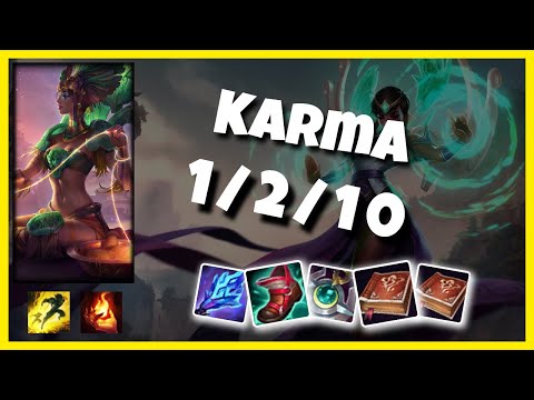 Karma 11.5 Gameplay Challenger Replay S11 Support (1/2/10) - BR