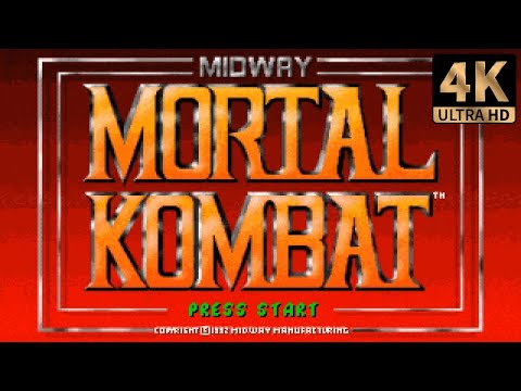 Mortal Kombat (1992) | Longplay - Full Playthrough | DOS 4K