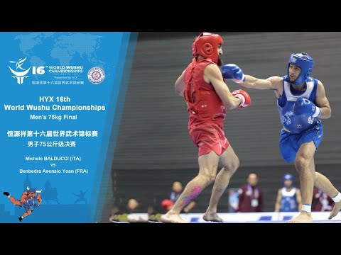 HYX 16th WWC Sanda Men's 75kg Final with English Commentary