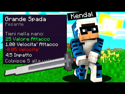 HO CREATO UNA SPADA GIGANTE A DUE MANI - MODCRAFT 2.0 - MINECRAFT ITA