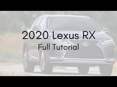 2020 Lexus RX Full Tutorial - Deep Dive