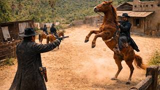 🔥🤠 Um xerife chegou sozinho a uma cidade sem lei... e desafiou todos os criminosos😱Filme completo