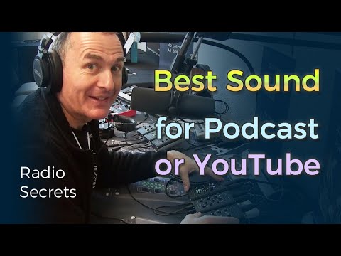 Best sound for your Podcast or YouTube! Work anywhere and sound like an on-air DJ!