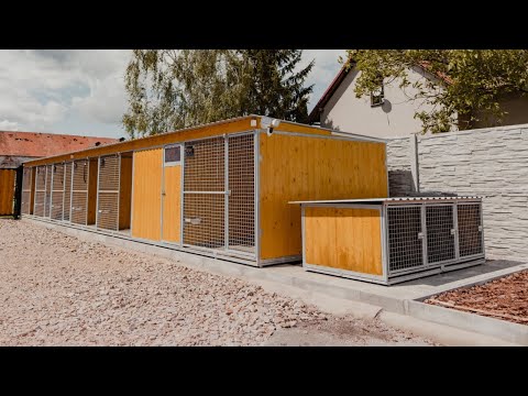 NEW outside kennels with runs