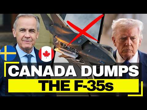Canada SLASHES F-35 Order by Two Thirds - Replaces 60 American Jets With Swedish Gripens