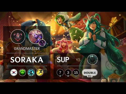 Soraka Support vs Pyke - KR Grandmaster Patch 9.14