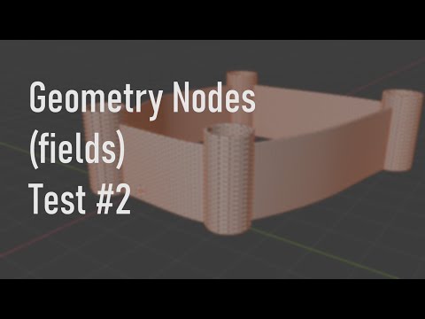 Geometry Nodes (fields) - Test #2