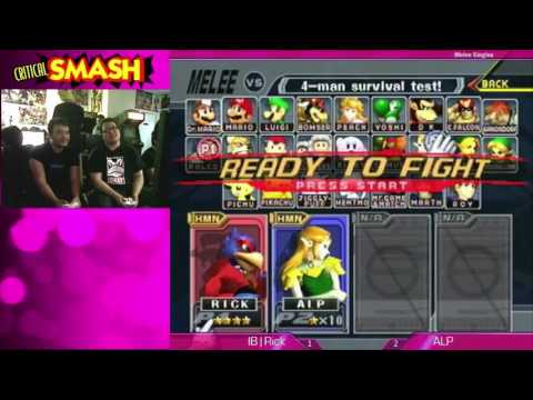 IB|Rick (Falco) vs ALP [Grand Finals] - CriticalSmash Melee (1-14-2017)