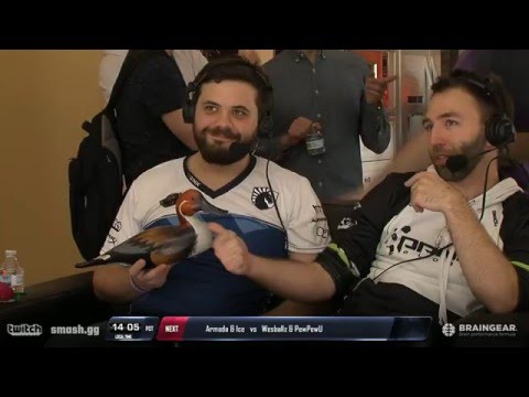 Westballz/PewPewU vs Armada/Ice - Shared Controller - Smash Summit 2