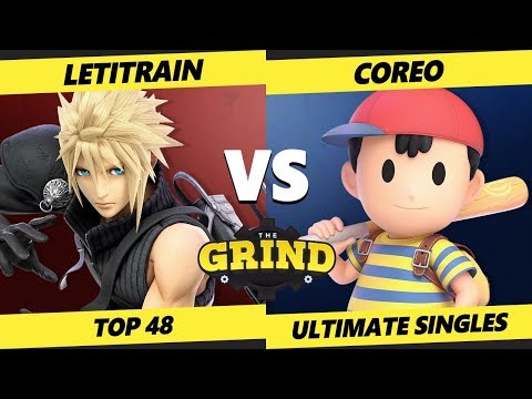 Smash Ultimate Tournament - LetItRain (Cloud) Vs. Coreo (Palutena, Ness) The Grind 112 SSBU Top 64