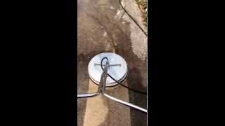 preview picture of video 'Driveway Pressure Washing Demo Severna Park, MD 21146'