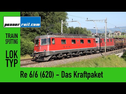 Trainspotting #5: SBB Cargo Lokomotiven: Re 6/6 (Re 620)