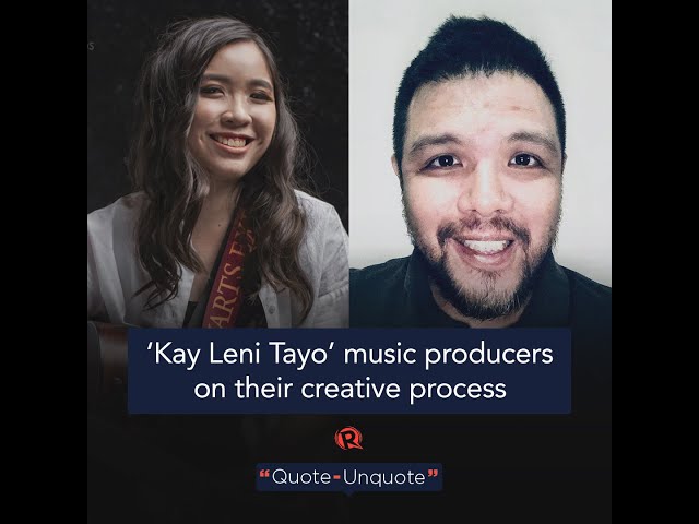 Music in PH politics: Why and how the ‘Kay Leni Tayo’ jingle was made for free