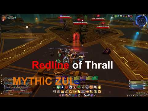 Mythic Zul Kill: Redline of Thrall (PATCH 8.1) December. (Prot Pally POV)