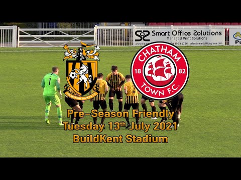 Folkestone Invicta v Chatham Town - Pre-Season Friendly - 13/7/21