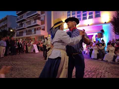 Portuguese Folk dance - Noite Prata 2022- The Silver Night - Santos Populares, Algarve, Portugal 4K
