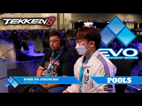 Knee (Paul) vs JoeCrush (Jack-8) ➤ Evo 2024 - Tekken 8 - Pools - Day 2