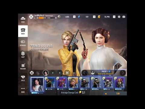 SWFA - Princess Leia with Evaan Verlaine