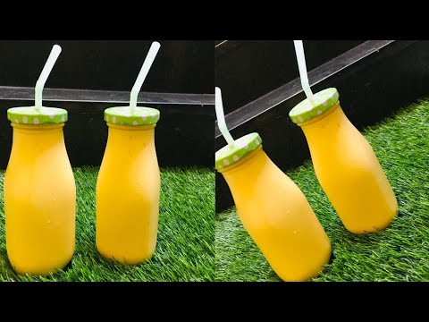 നല്ല ഉഷാറൻ mango shake 😋|mango icecream milk shake|meenaz kitchen