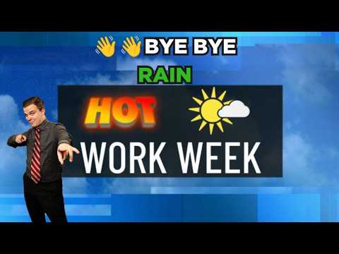 Mostly Dry Work Week Ahead