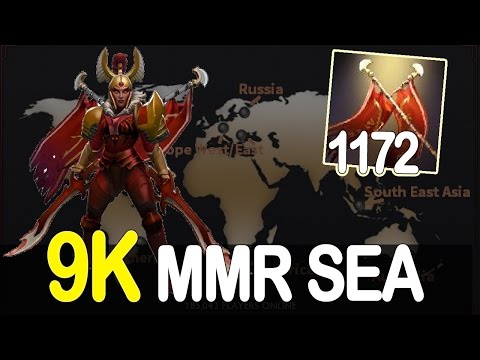 WTF 9K MMR SEA server - inYourdreaM 1172 bonus dmg LC crazy 140 min game vs ddz naga dota 2