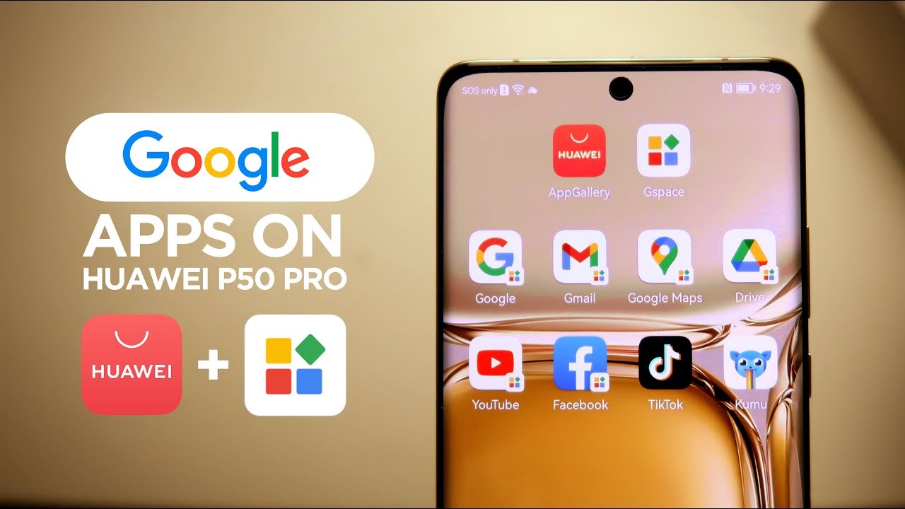 Huawei P50 Pro | How to get All Your Apps with GSpace & the App Gallery!